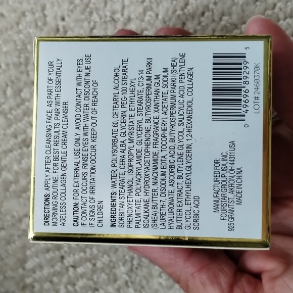 Essentially Ageless by b pure 1.5 oz collagen nourishing moisturizer - Picture 3 of 3